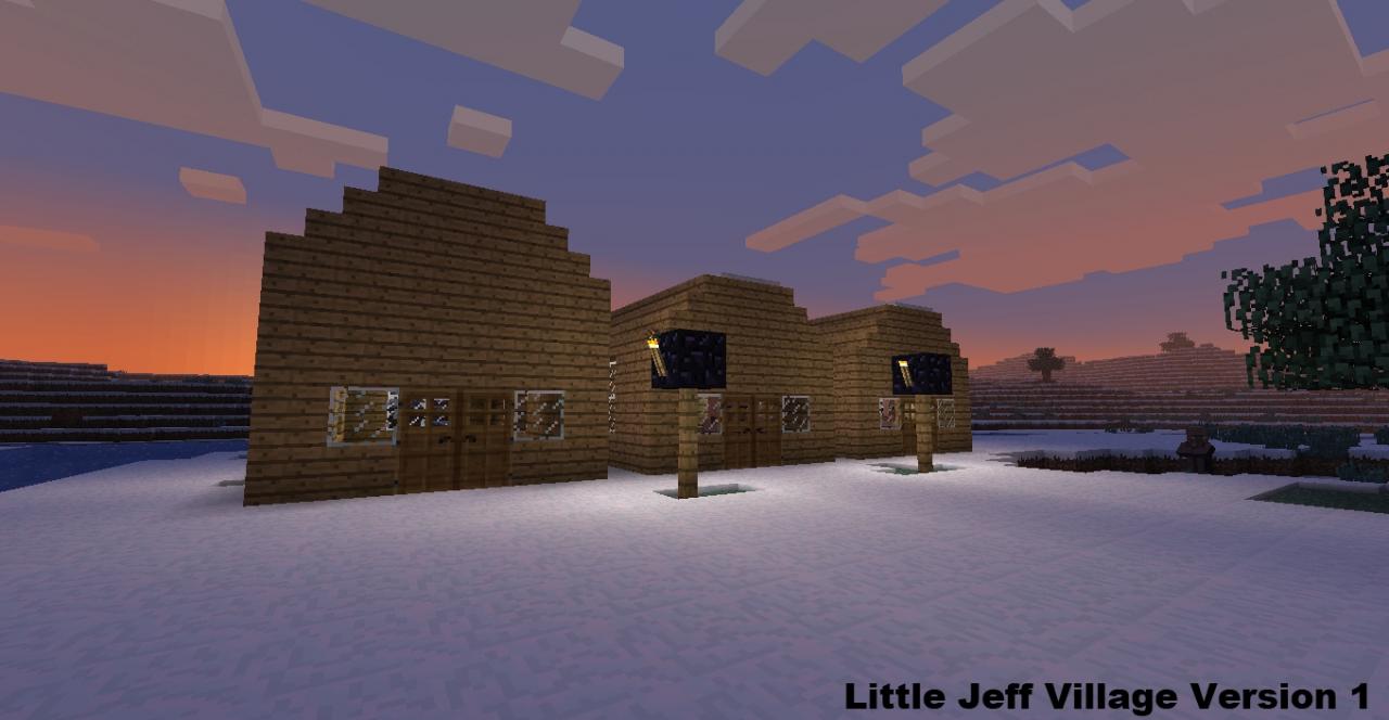 Little Jeff Village(Snow Village) Minecraft Map